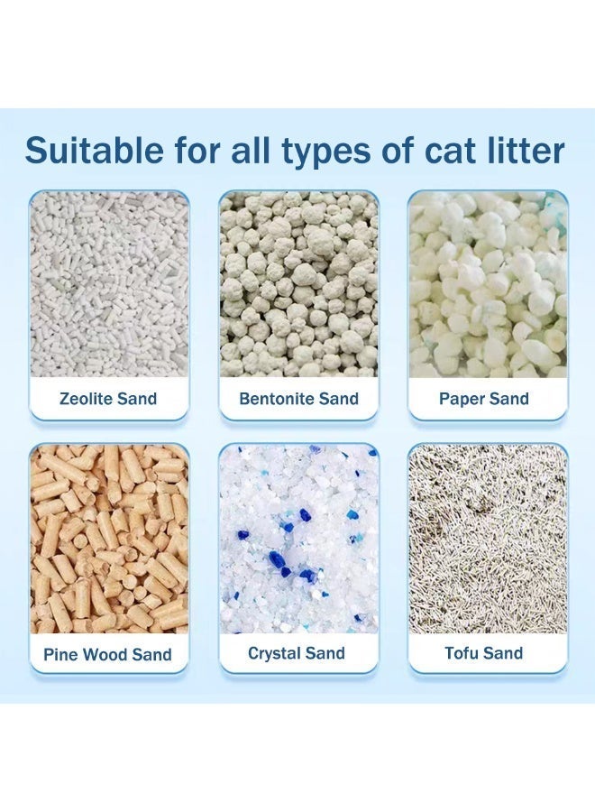 مزيل الروائح الكريهة لصندوق فضلات القطط - حبيبات وبلورات | يزيل رائحة القطط الكريهة ويحيد الروائح (فحم الخيزران، 300 مل) - Image 4